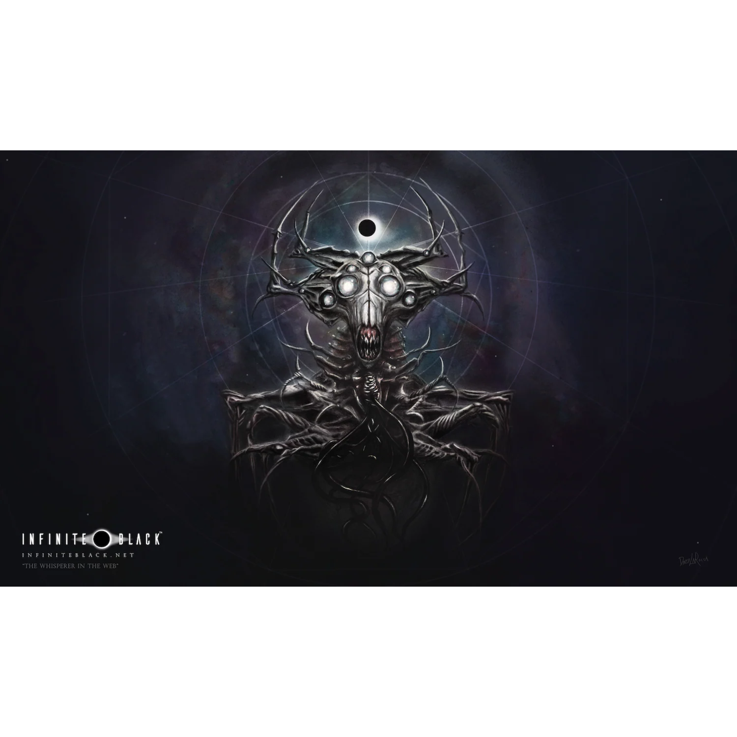 Premium Playmat: Whisperer in the Web